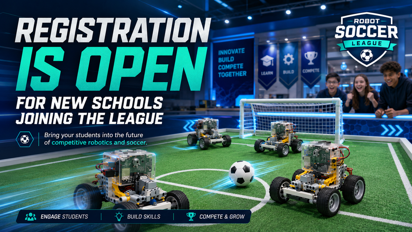 Registration is open for new schools joining the league